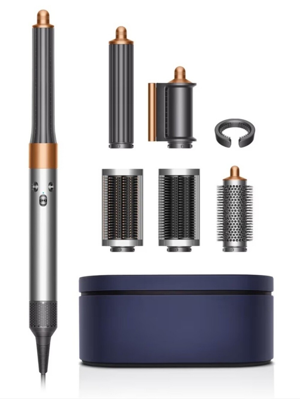 Dyson Airwrap Long for Straight to Wavy Hair - Nickel / Copper